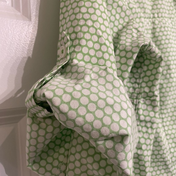 Van Heusen Button shirt size Large in an amazing light green for spring - Picture 6 of 7